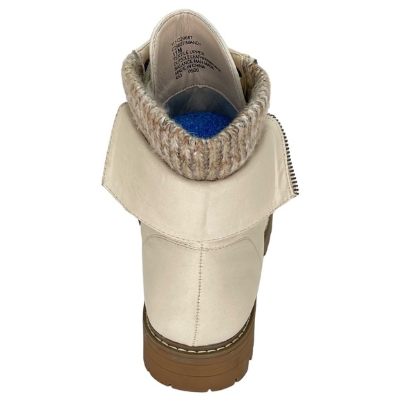 Cliffs White Mountain Mandy Womens Lug Ankle Combat Style Boots Size 11M - Picture 4 of 14